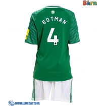 Fotballdrakt Barn Newcastle United Sven Botman #4 Bortedraktsett 2025-26 Kortermet (+ Korte bukser)